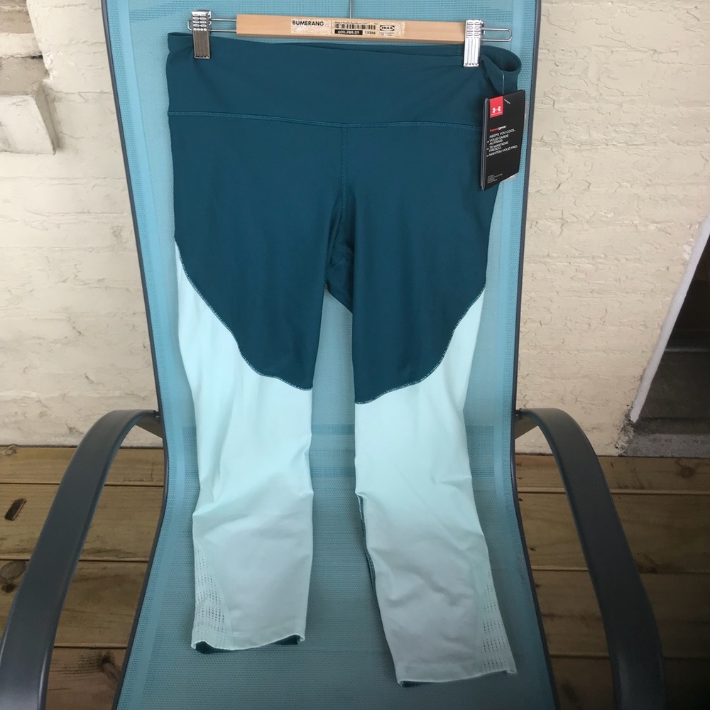 Under Armour Heat Gear Cropped Running Leggings